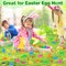 100Pcs Prefilled Easter Eggs with Toys, Filled Easter Eggs with Toys Inside, Easter Eggs Filled Basket Stuffed